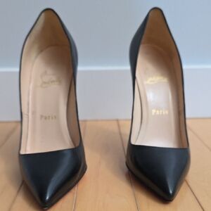 Christian Louboutin Classic Black Heels Sz 36.5
